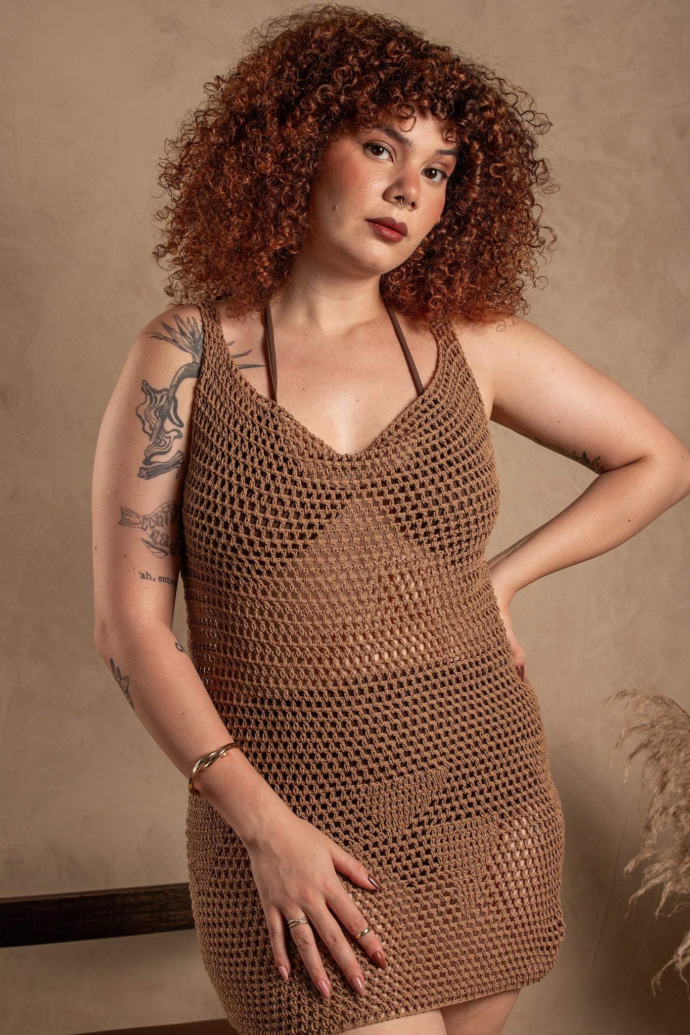 Saída Crochê